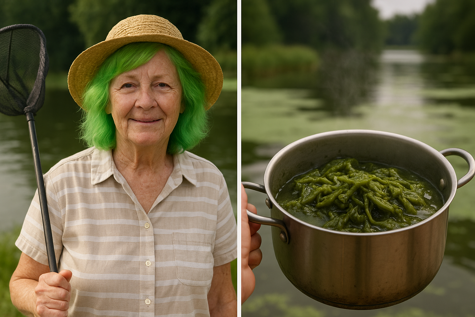 Berit på Södermalm räddar Östersjön – kokar veganmat på algblomning: “Smakar grönt”