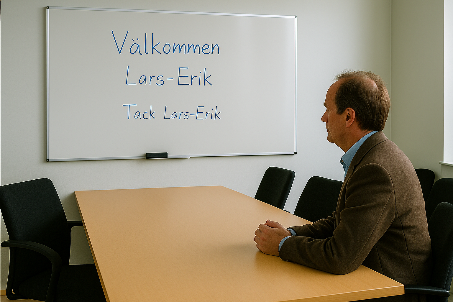 “Utvecklingssamtalet gick bra – båda parter var nöjda”