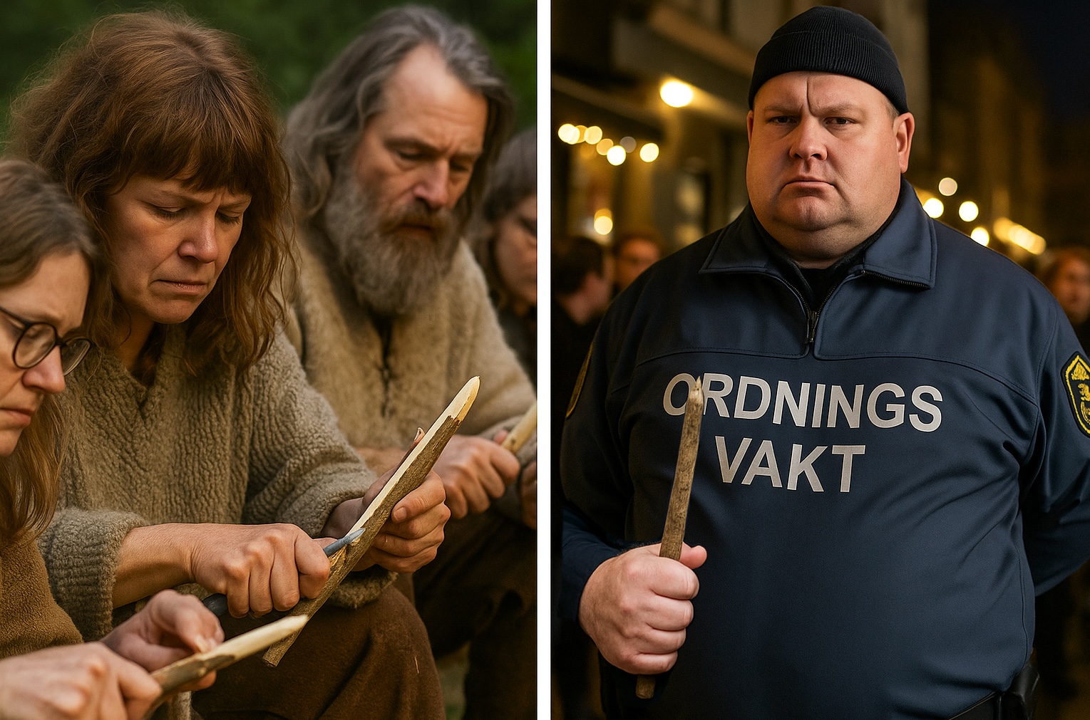 Ny trend: Gör egna identitetshandlingar av pinnar – “Min pinne vet vem jag är”