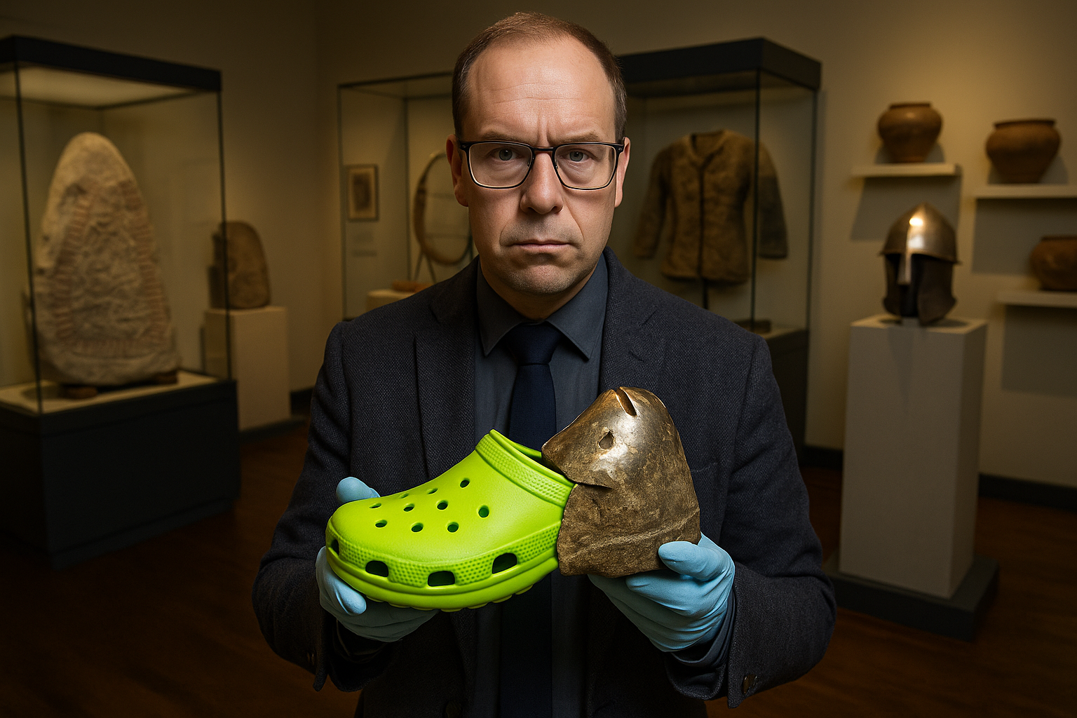 JUST NU: RAZZIA PÅ MUSEUM – ALLT VAR FRÅN TEMU