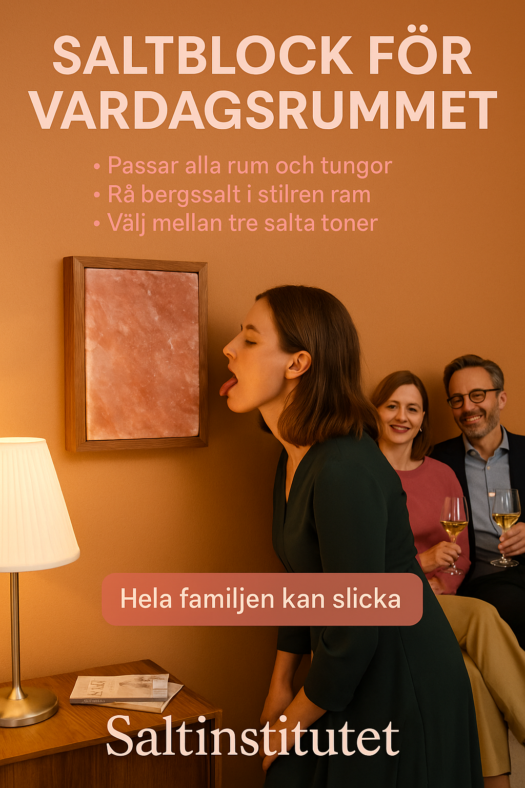 Annonsbanner: Saltblock för vardagsrummet