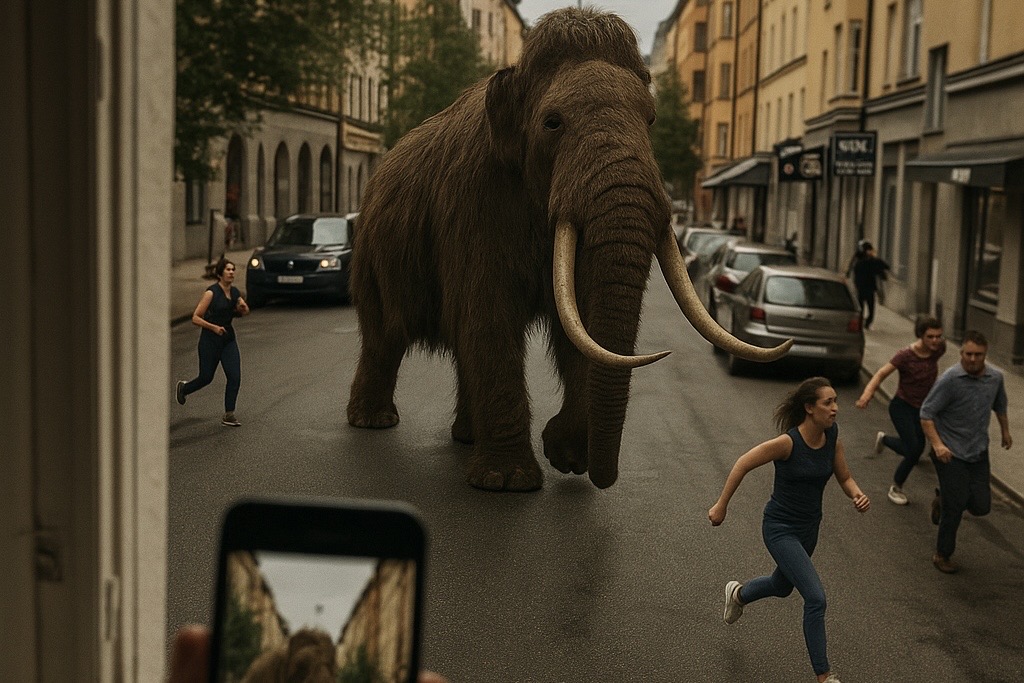 JUST NU: MAMMUT I VASASTAN